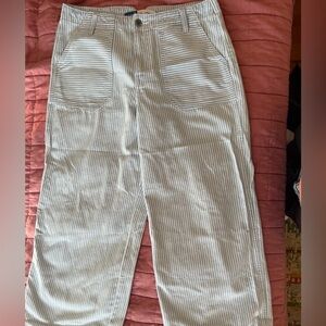 Old Navy Blue and White Striped Pants
